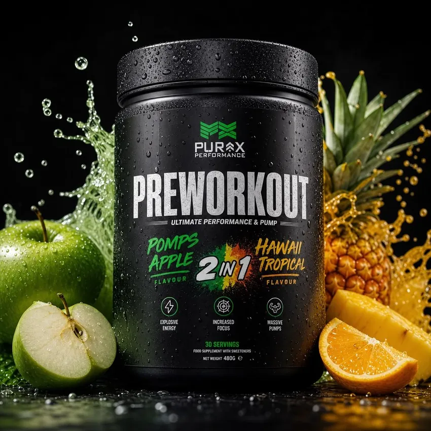 PUROX Pre-Workout Green Apple